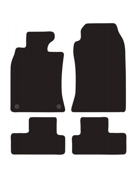 Tappeti tappetini auto su misura moquette Mini 2 porte 2002-2006