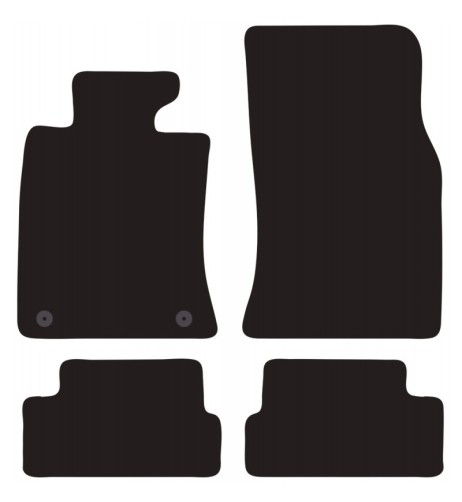 Tappeti tappetini auto su misura moquette Mini 2 porte 2006-2014