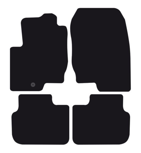 Tappeti tappetini auto su misura moquette Mitsubishi Colt 2004-2012