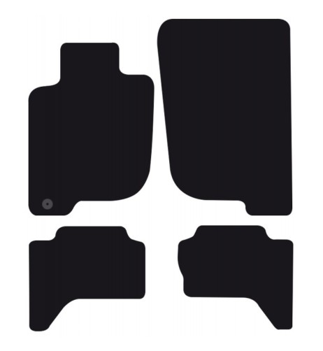 Tappeti tappetini auto su misura moquette Mitsubishi L200 4p 2006-2015