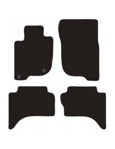 Tappeti tappetini auto su misura moquette Mitsubishi L200 4p dal 2015