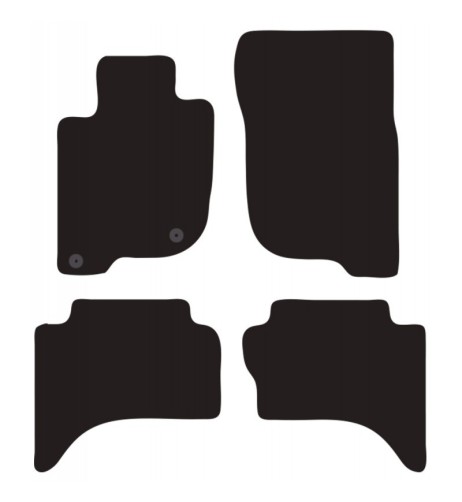 Tappeti tappetini auto su misura moquette Mitsubishi L200 4p dal 2015