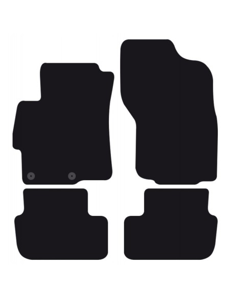 Tappeti tappetini auto su misura moquette Mitsubishi Lancer dal 2008