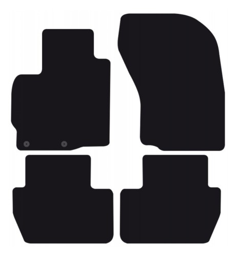 Tappeti tappetini auto su misura moquette Mitsubishi Outlander 2007-2012