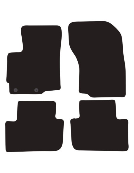 Tappeti tappetini auto su misura moquette Mitsubishi Outlander dal 2012