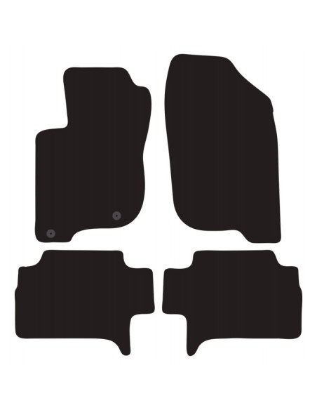 Tappeti tappetini auto su misura moquette Mitsubishi Pajero 5p dal 2013