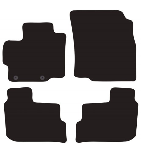 Tappeti tappetini auto su misura moquette Mitsubishi Space Star dal 2013