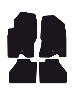 Tappeti tappetini auto su misura moquette Nissan Navara 2005 2010