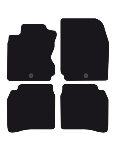 Tappeti tappetini auto su misura moquette Nissan Note 2006-2013
