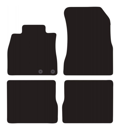 Tappeti tappetini auto su misura moquette Nissan Note dal 2013