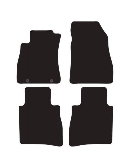 Tappeti tappetini auto su misura moquette Nissan Pulsar dal 2014