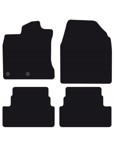 Tappeti tappetini auto su misura moquette Nissan Qashqai 2007 2014