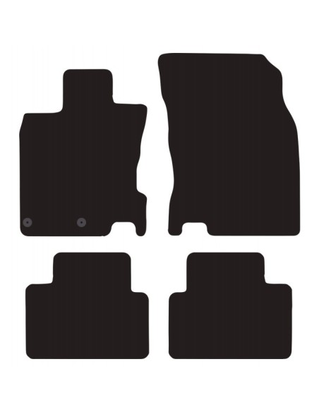 Tappeti tappetini auto su misura moquette Nissan Qashqai 2014 2021