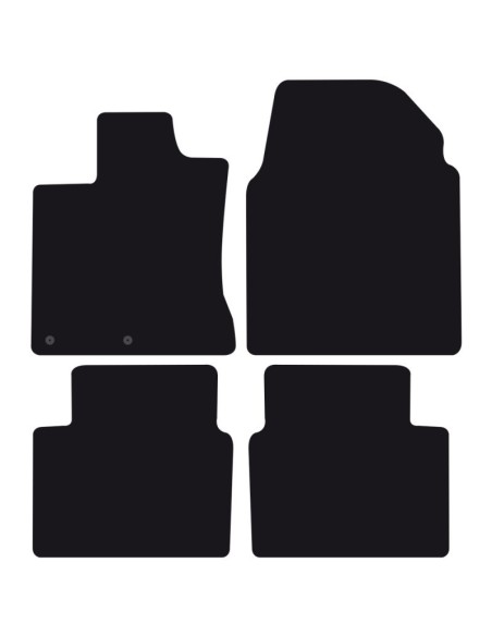 Tappeti tappetini auto su misura moquette Nissan Qashqai+2 dal 2008