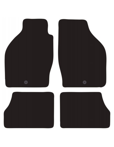 Tappeti tappetini auto su misura moquette Opel Agila 2000-2008