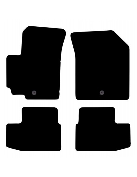 Tappeti tappetini auto su misura moquette Opel Agila B dal 2008