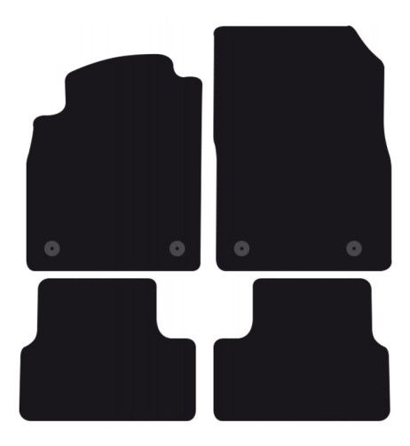 Tappeti tappetini auto su misura moquette Opel Astra J 2010-2016