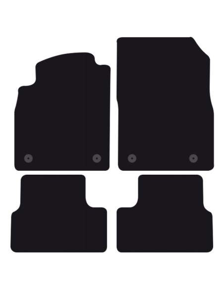 Tappeti tappetini auto su misura moquette Opel Astra J 2010-2016