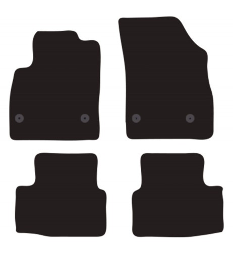 Tappeti tappetini auto su misura moquette Opel Astra K 2015-2021