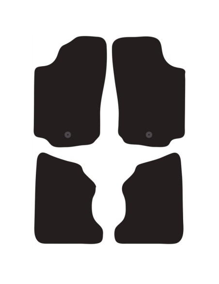 Tappeti tappetini auto su misura moquette Opel Combo C Tour 5p 2001-2011