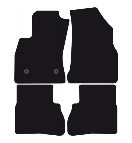 Tappeti tappetini auto su misura moquette Opel Combo D Tour 5p 2012-2018