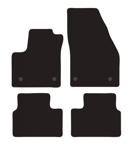 Tappeti tappetini auto su misura moquette Opel Meriva B dal 2010