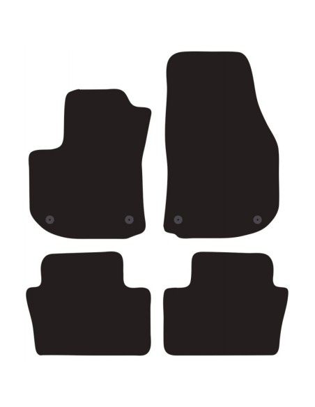 Tappeti tappetini auto su misura moquette Opel Zafira B 2005 2014