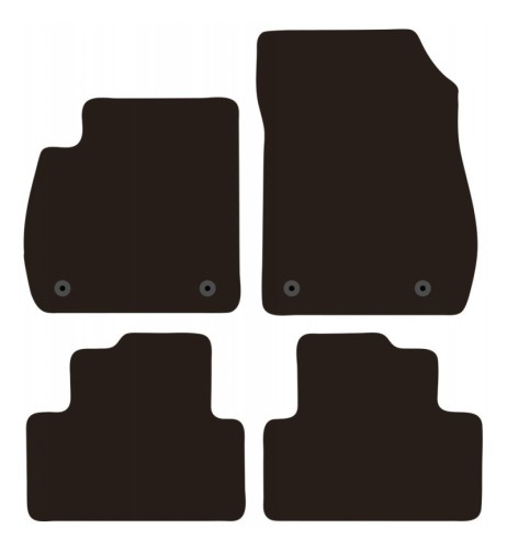 Tappeti tappetini auto su misura moquette Opel Zafira C dal 2012