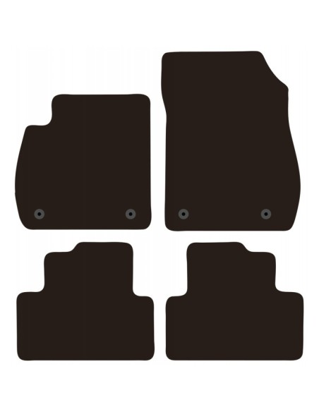 Tappeti tappetini auto su misura moquette Opel Zafira C dal 2012