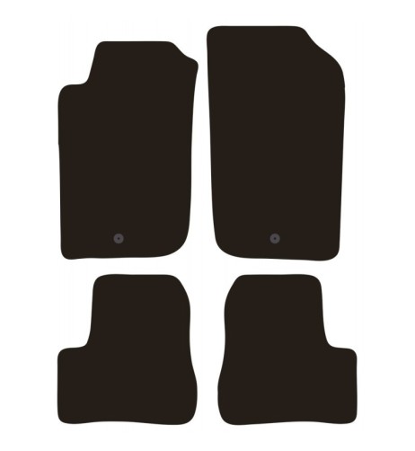 Tappeti tappetini auto su misura moquette Peugeot 206 dal 1998