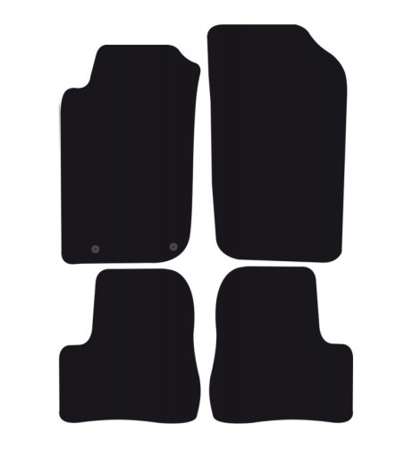 Tappeti tappetini auto su misura moquette Peugeot 206 Plus dal 2009