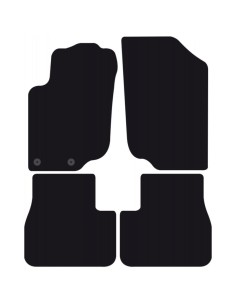 Tappeti tappetini auto su misura moquette Peugeot 207 207 dal 2006