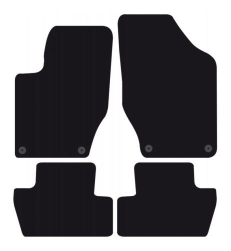 Tappeti tappetini auto su misura moquette Peugeot 308 2007-2013