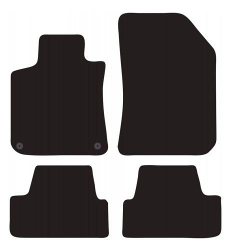 Tappeti tappetini auto su misura moquette Peugeot 308 5p 2013-2021