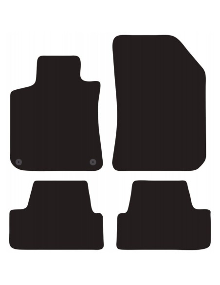 Tappeti tappetini auto su misura moquette Peugeot 308 5p 2013-2021