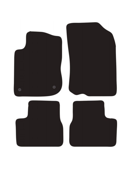 Tappeti tappetini auto su misura moquette Peugeot 2008 2013-2019