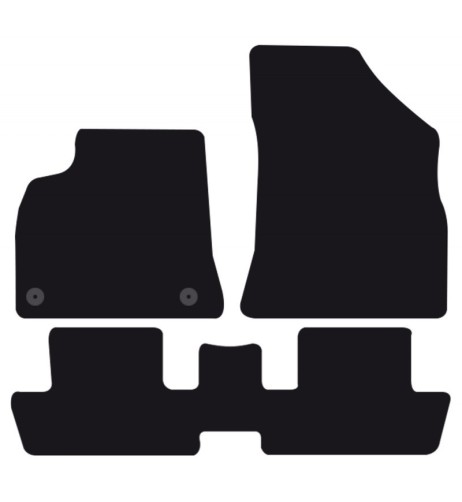 Tappeti tappetini auto su misura moquette Peugeot 3008 2009-2015