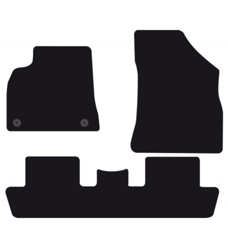 Tappeti tappetini auto su misura moquette Peugeot 5008 2009 2016