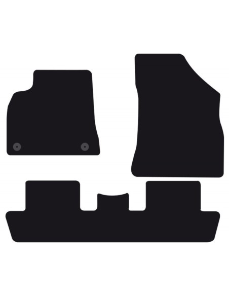 Tappeti tappetini auto su misura moquette Peugeot 5008 2009 2016