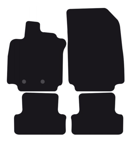 Tappeti tappetini auto su misura moquette Renault Clio III - Clio SW 2005-2012