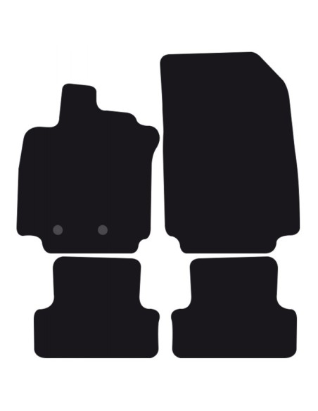 Tappeti tappetini auto su misura moquette Renault Clio III - Clio SW 2005-2012