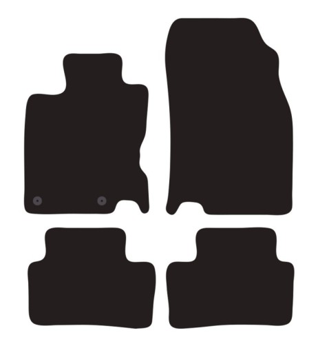 Tappeti tappetini auto su misura moquette Renault Kadjar dal 2015