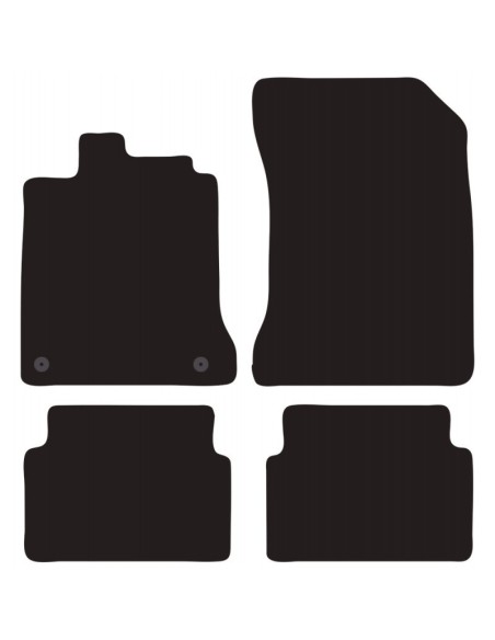 Tappeti tappetini auto su misura moquette Renault Laguna III dal 2007