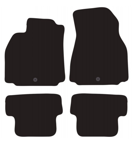 Tappeti tappetini auto su misura moquette Renault Megane II 2002-2008