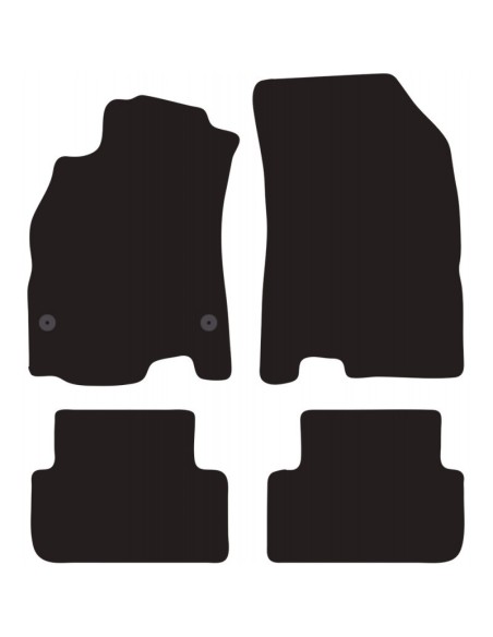 Tappeti tappetini auto su misura moquette Renault Megane III 2008 2015