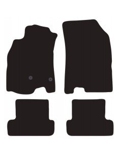 Tappeti tappetini auto su misura moquette Renault Megane III dal 2015 fix 21cm