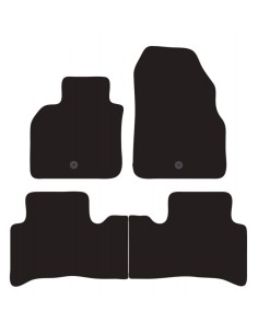 Tappeti tappetini auto su misura moquette Renault Scenic II 2003-2009