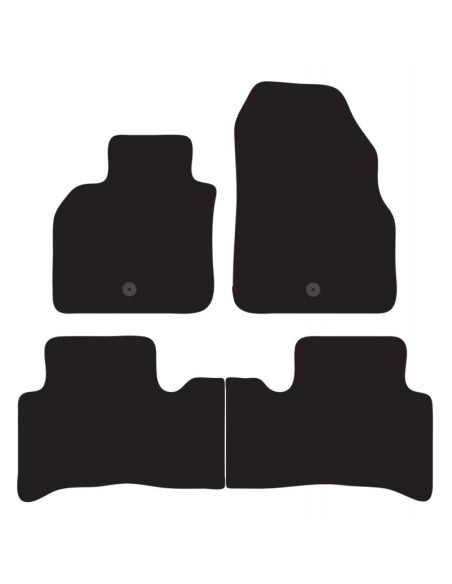 Tappeti tappetini auto su misura moquette Renault Scenic II 2003 2009