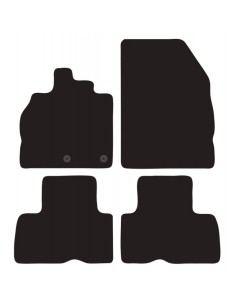 Tappeti tappetini auto su misura moquette Renault Scenic III 2009 2016