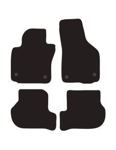 Tappeti tappetini auto su misura moquette Seat Leon 2005 2012